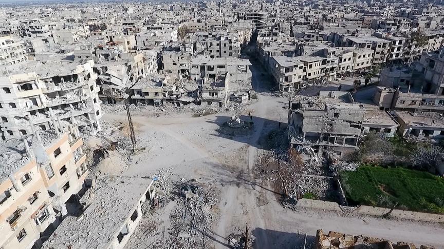Serangan Rezim Assad dan Rusia Memecah Ghouta Timur Jadi 2 Bagian