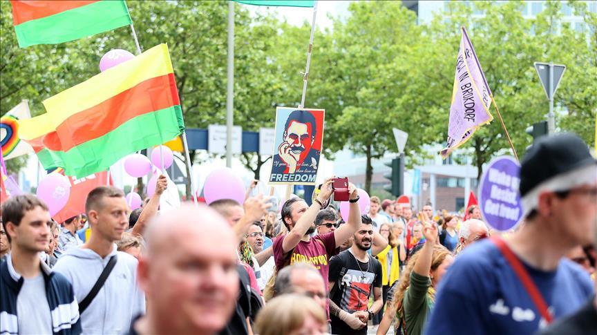 Puluhan Pendukung PKK Ikut Demo Anti KTT G-20 di Hamburg Jerman