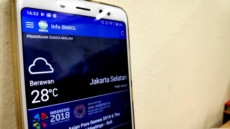 Info BMKG Jadi Aplikasi Terpopuler di AppStore Pasca Gempa Palu