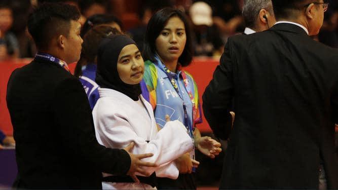 F-PKS Beri Hadiah Umroh Atlet Judo Para Games Miftahul Jannah