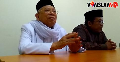 (Video) KH Ma'ruf Amin Kritik Rencana Sosialisasi Permendikbud Soal Sekolah 5 Hari