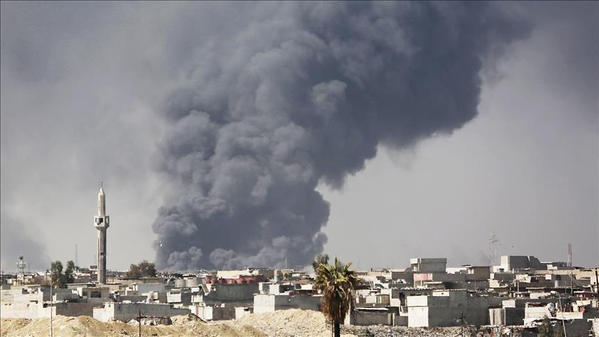 Serangan Udara AS di Mosul Tewaskan 105 Warga Sipil