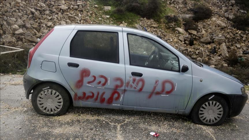 Kendaraan Warga Palestina Jadi Korban Aksi Vandalisme Pemukim Yahudi