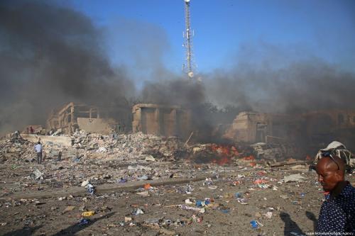 Pelaku Pemboman yang Menyebabkan Lebih 300 Orang di Mogadishu Mantan Tentara Somalia 