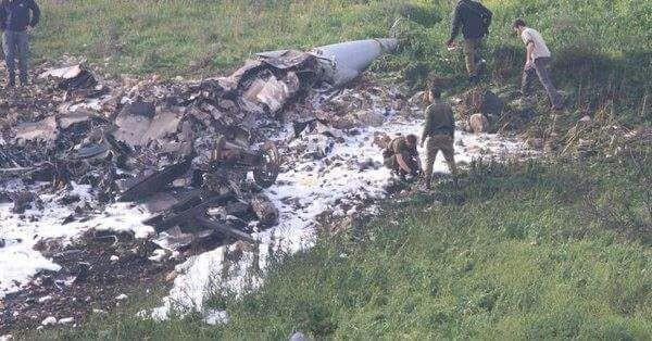 Pertahanan Udara Suriah Tembak Jatuh Sebuah Jet Tempur F-16 Israel