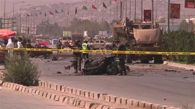 Pembom Jibaku Taliban Targetkan Konvoi Pasukan NATO di Ibukota Kabul Afghanistan