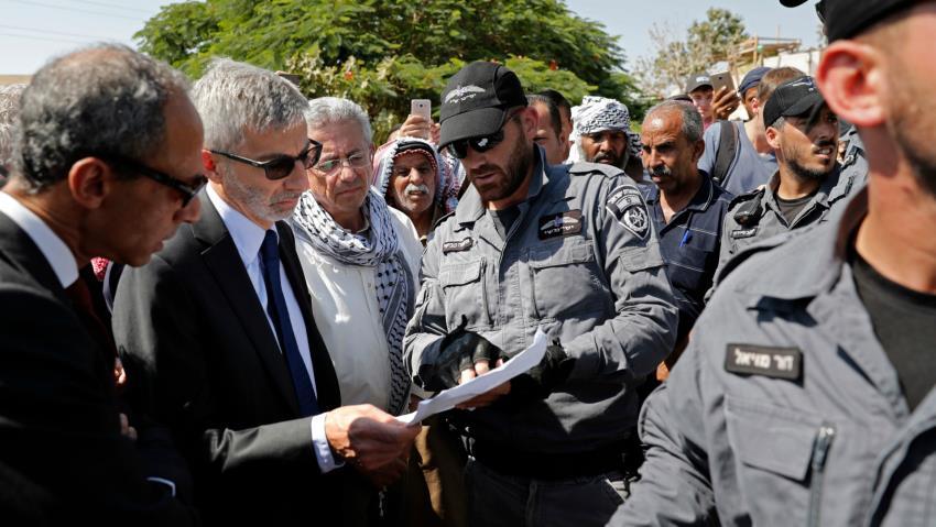 Polisi Israel Larang Diplomat Eropa Kunjungi Sekolah Palestina di Desa Khan Al-Ahmar 