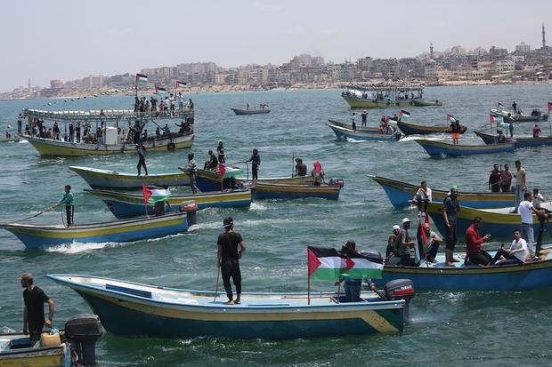 Aktivis Palestina di Gaza Mulai Upaya Hancurkan Blokade Laut Israel