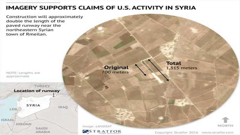 Sumber Militer: Pasukan AS Bangun Pangkalan Udara di Provinsi Hasakah Suriah