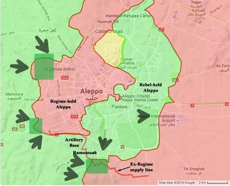 Pertempuran Sengit Kembali Pecah di Aleppo Setelah Oposisi Luncurkan Serangan Baru ke Rezim Assad