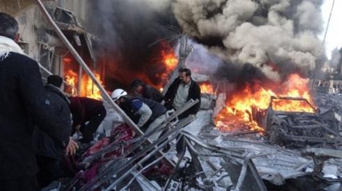Rezim Brutal Assad Jatuhkan 996 Bom Barel di Seluruh Wilayah Suriah Selama Bulan Mei