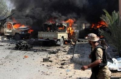 Islamic State Lancarkan Gelombang Serangan Bom Jibaku pada Pasukan Pemerintah Libya di Sirte