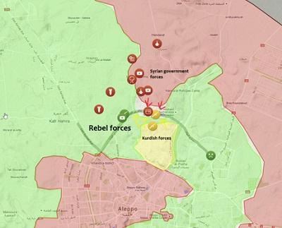 Pejuang Oposisi Persiapkan Pertempuran Besar Untuk Akhiri Pengepungan Rezim Assad atas Castello Road