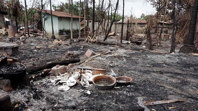 HRW Sebut Hampir 300 Desa Muslim Rohingya Telah Dibakar di Rakhine Myanmar