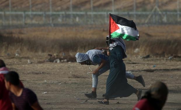 109 Demonstran Palestina Terluka Oleh Tembakan Pasukan Israel hari Jum'at 
