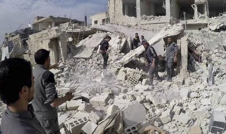 Korban Tewas Dalam 4 Hari Serangan Rezim Teroris Assad di Ghouta Timur Mencapai 228