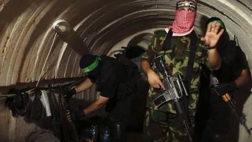 8 Anggota Perlawan Hamas Hilang Setelah Terowongan di Gaza Runtuh 