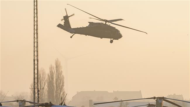 Sebuah Helikopter Black Hawk Milik Militer AS Jatuh di Lepas Pantai Yaman