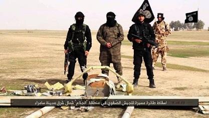 Pejuang Islamic State (IS) Tembak Jatuh Sebuah Pesawat Drone AS di Utara Irak