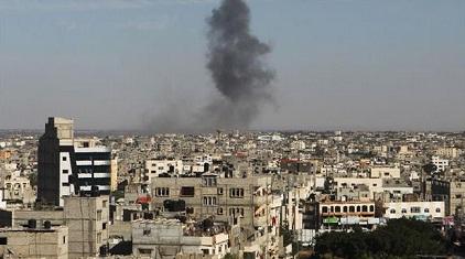 Pesawat Tempur Zionis Israel Bom Jalur Gaza