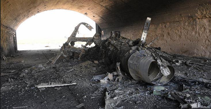 Pentagon: 20 Jet Tempur Assad Hancur dalam Serangan Rudal di Pangkalan Udara Shayrat