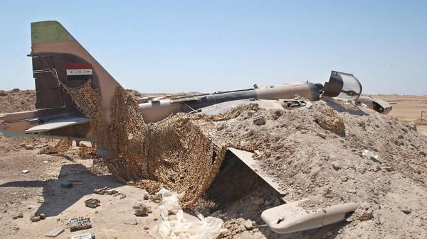 Daulah Islam (IS) Tembak Jatuh Jet Tempur Syi'ah Irak di Utara Ramadi