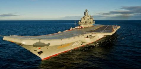 Kapal Induk Rusia yang Akan Bombardir Warga Sipil Suriah Batal Isi Bahan Bakar di Spanyol