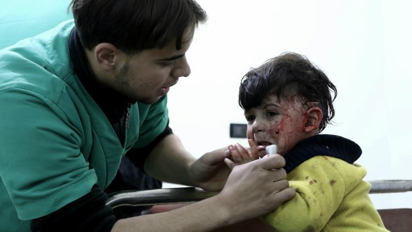 Amnesty Internasional: Rezim Assad Gunakan Bom Curah di Ghouta Timur yang Dikepung