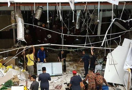 3 Orang Tewas 24 Terluka dalam Ledakan di Sebuah Pusat Perbelanjaan di Serawak Malaysia
