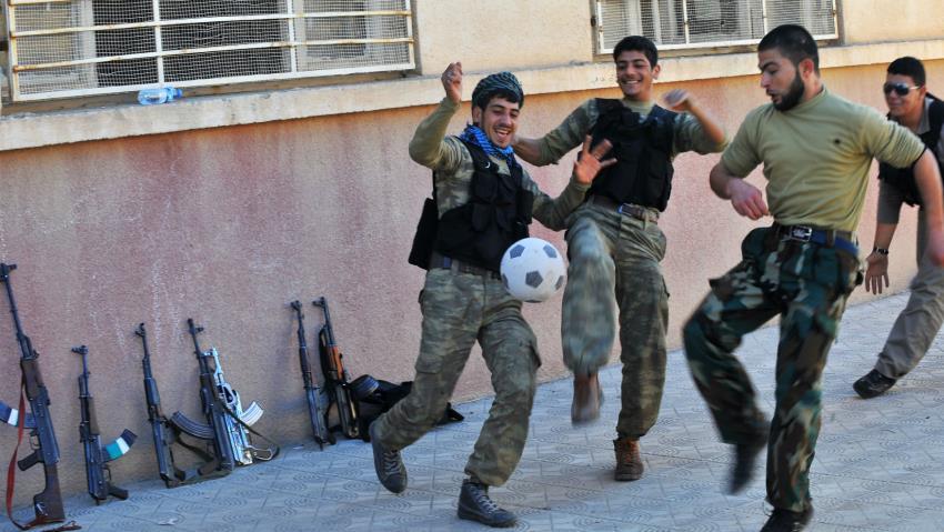 Rezim Assad Undang Pejuang Oposisi Lakukan Pertandingan Sepak Bola 'Persahabatan'