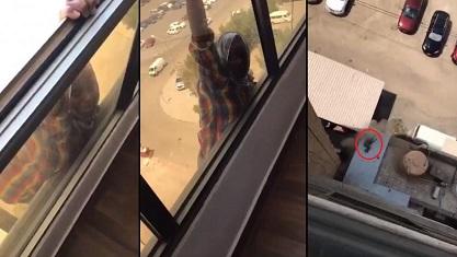 Bukannya Menolong, Wanita Kuwait Ini Malah Sibuk Videokan Pembantunya Jatuh dari Lantai 7