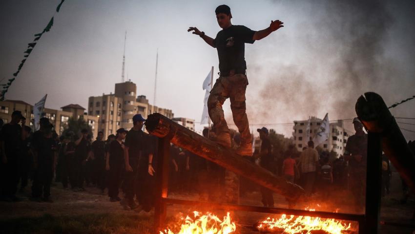 Hamas Kembali Adakan Kemah Musim Panas, Latih 30.000 Pemuda Palestina Dasar-dasar Militer