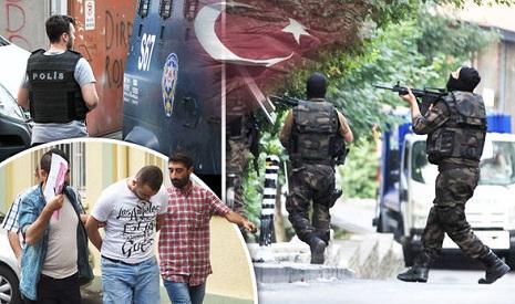 Polisi Turki Tahan 71 Tersangka Anggota IS  dalam Penggerebegan di Istanbul dan Sekitarnya