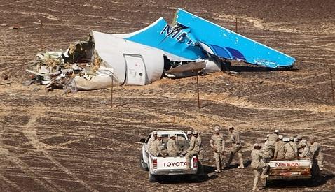 Mesir Akhirnya Akui Pesawat Rusia yang Jatuh di Sinai Karena Aksi 'Terorisme'