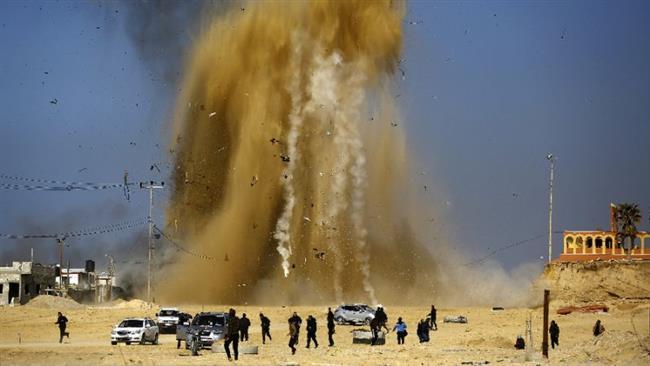 3 Warga Palestina Terluka Dalam Serangan udara Zionis Israel di Jalur Gaza