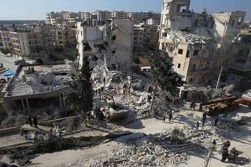 Helikopter Rezim Teroris Assad Bom Rumah Sakit di Desa Has Idlib