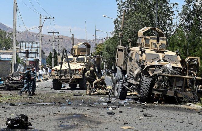 Pembom Jibaku Taliban Targetkan Konvoi Pasukan NATO dekat Bandara Kandahar 