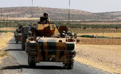 Turki Kirim Bala Bantuan Militer ke Suriah Utara