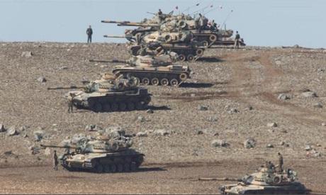 Turki Kirim Tambahan 9 Tank Militer ke Kota Jarablus Suriah