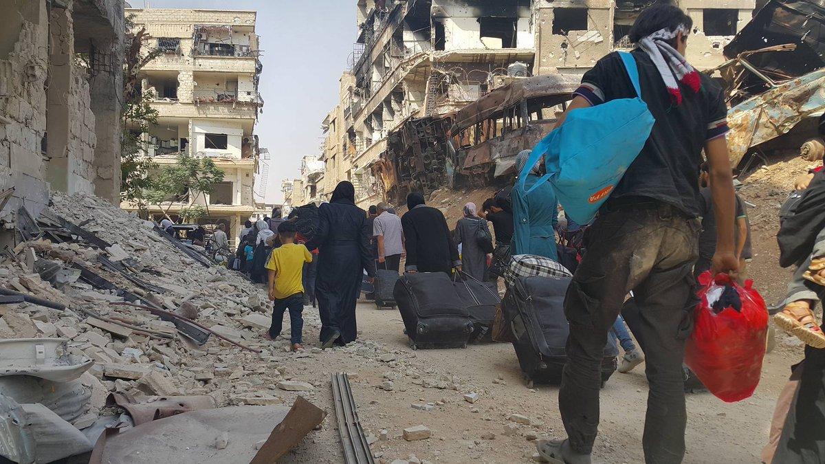 Kota Simbol Perlawanan Itu (Darayya)..Akhirnya Menyerah Pada Rezim Assad Setelah 4 Tahun Bertahan