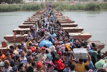 Pemerintah Syi'ah Irak Paksa Pengungsi Sunni Ramadi Kembali Ke Zona Perang