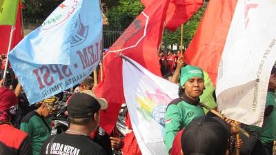 Buruh Tidak Akan Pernah Diam dan Menyerah Atas Tindakan Dholim Pemerintah