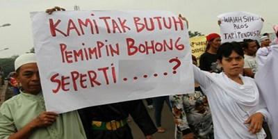 Pemimpin Ingkar Janji Sebabkan Indonesia Diambang Terpecah Belah