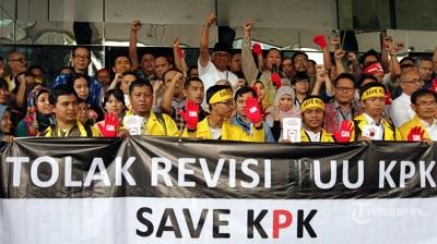 Partai Pendukung Revisi UU KPK Terancam Dijauhi Masyarakat