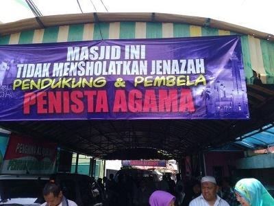 Dukung Penista Islam, Tokoh: Jangan Disholatkan dan Ditahlilkan, Sudah Waktunya Tegas!