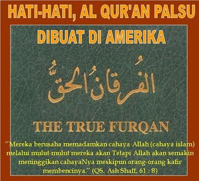 Al Quran Palsu Ciptaan Amerika Bisa Diunduh Bebas di Dunia Maya