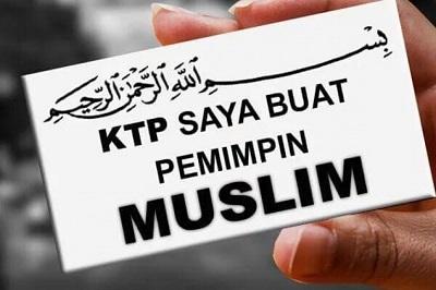 Inilah Ucapan Syubhat untuk Giring Umat Islam Tidak Pilih Pemimpin Sesuai Keyakinan