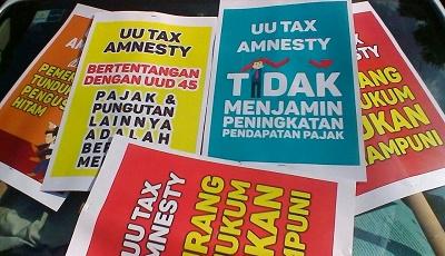 Kebijakan Tax Amnesty, Dagelan Memalukan karena hanya Incar Kelas Teri?