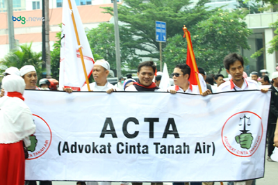 ACTA Tawarkan Bantuan dan Himbau Ormas Bergabung untuk Gugat Perppu yang Menjadi UU ke MK