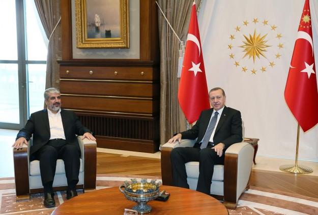 Khaled Meshal dan Presiden Tayeb Erdogan Mengutuk Zionis-Israel 